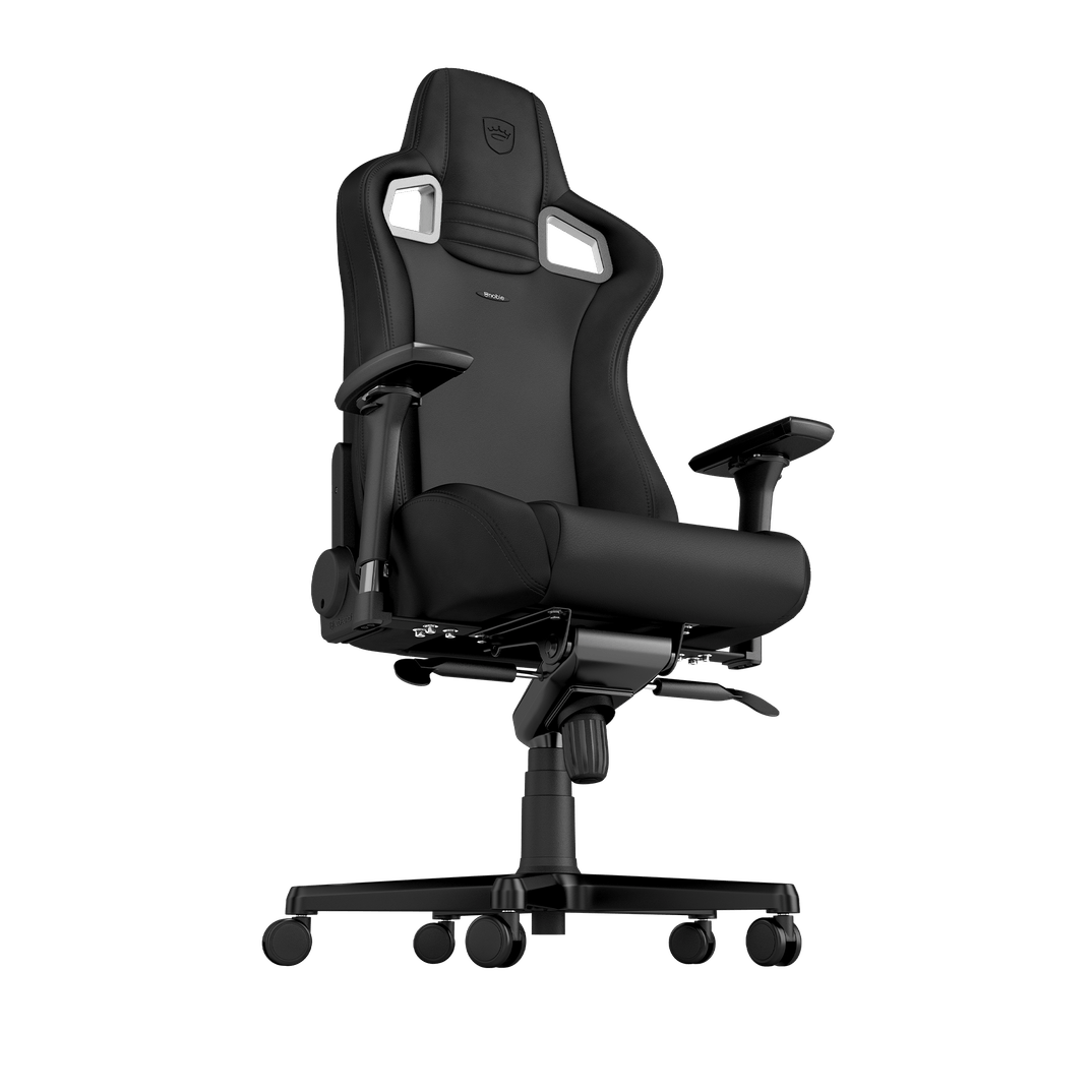 כיסא גיימינג NOBLECHAIRS EPIC BLACK EDITION בצבע שחור - Cryptech