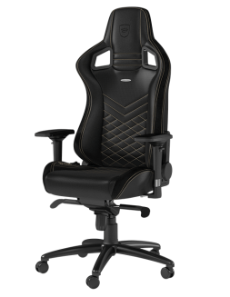 כיסא גיימיניג NOBLECHAIRS EPIC BLACK/GOLD בצבע שחור/זהב - Cryptech