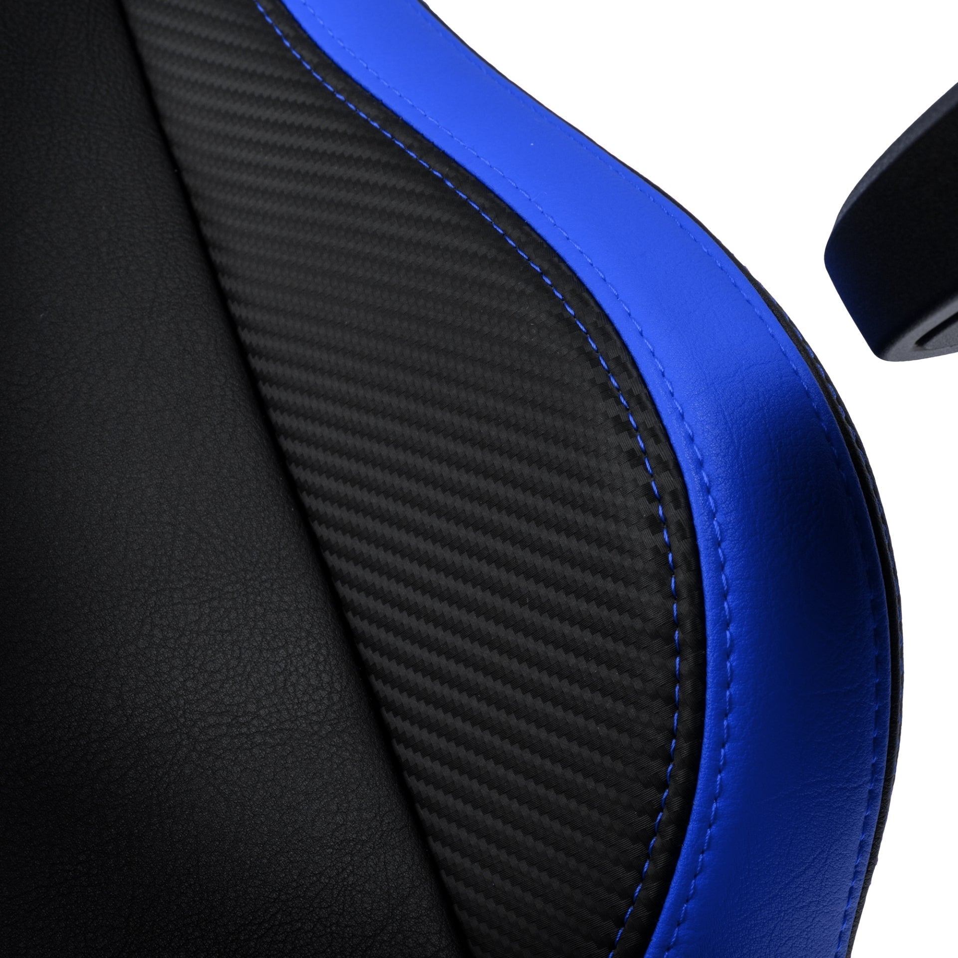 כיסא גיימינג NOBLECHAIRS EPIC COMPACT BLACK/CARBON/BLUE בצבע שחור/קרבון/כחול - Cryptech