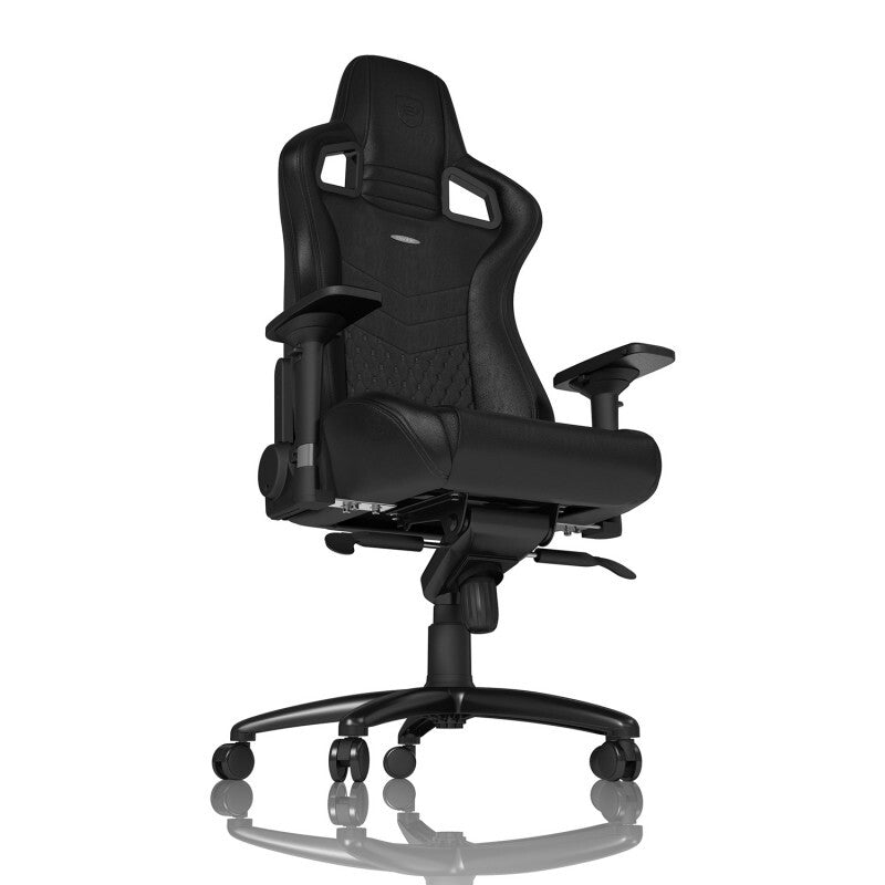 כיסא גיימינג NOBLECHAIRS EPIC REAL LEATHER BLACK עור אמיתי - Cryptech