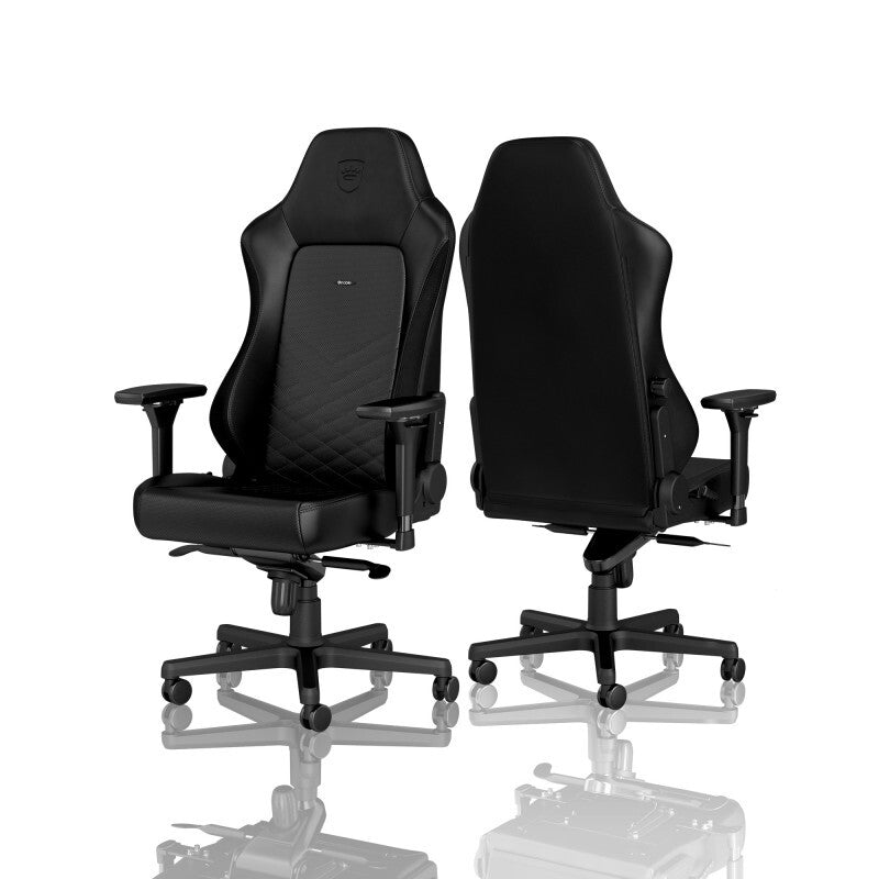 כיסא גיימינג NOBLECHAIRS HERO BLACK בצבע שחור - Cryptech