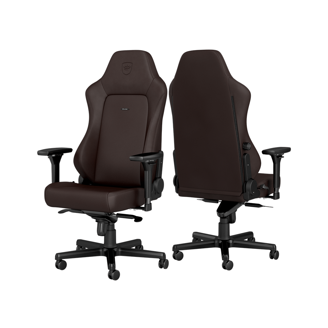 כיסא גיימינג NOBLECHAIRS HERO JAVA EDITION בצבע חום - Cryptech