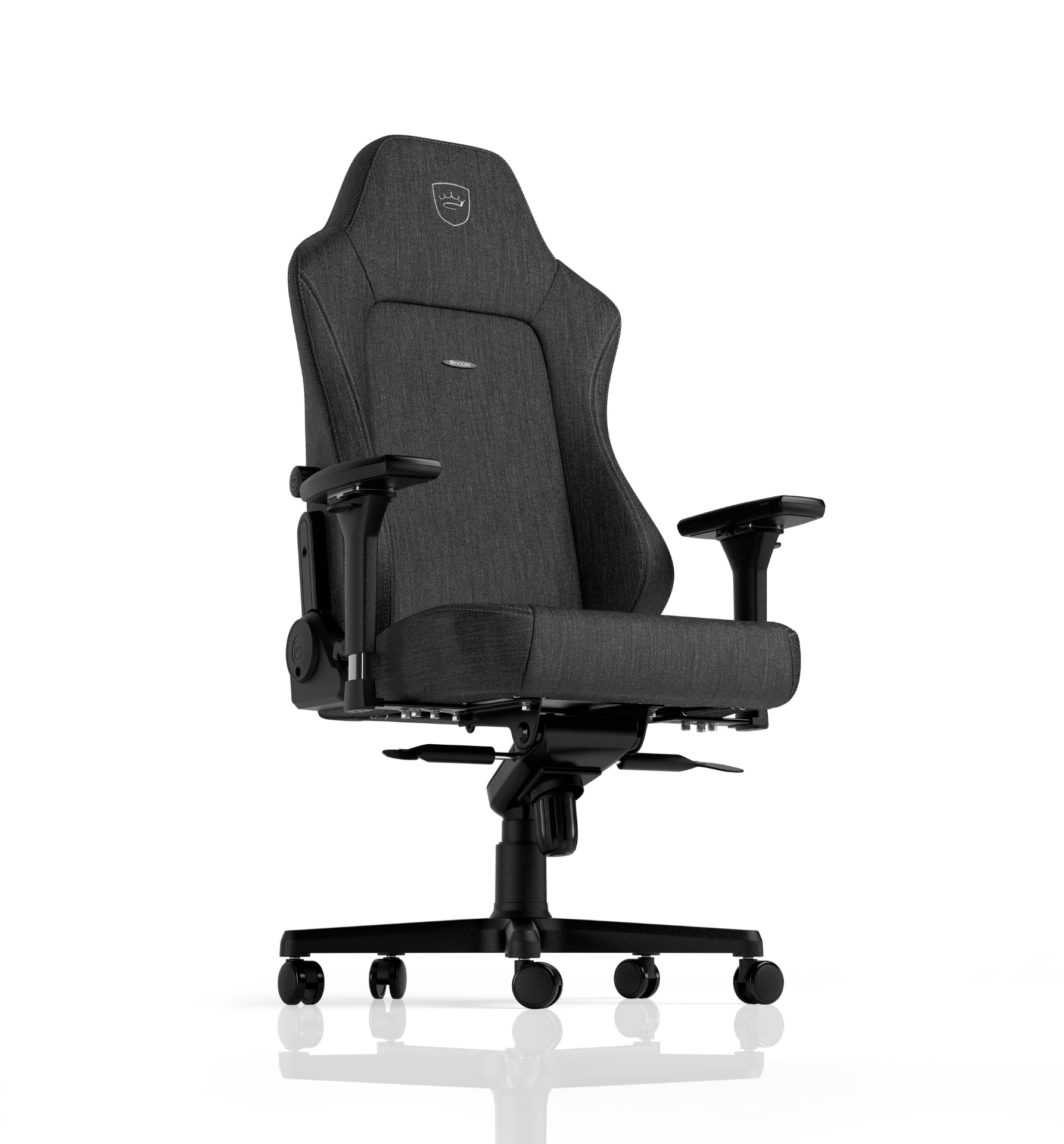 כיסא גיימינג NOBLECHAIRS HERO TX בצבע אפור פחם - Cryptech