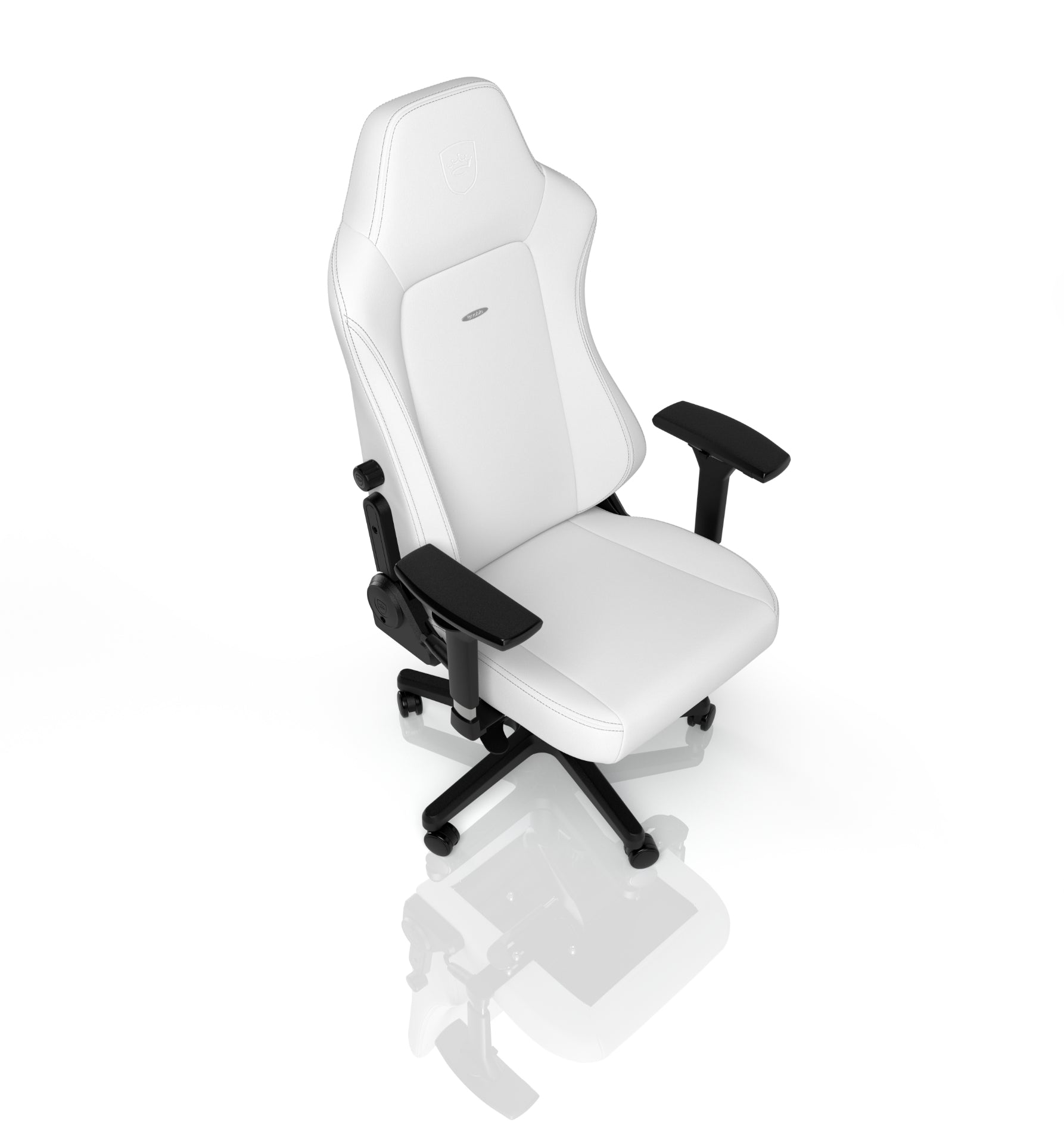 כיסא גיימינג NOBLECHAIRS HERO WHITE EDITION בצבע לבן - Cryptech