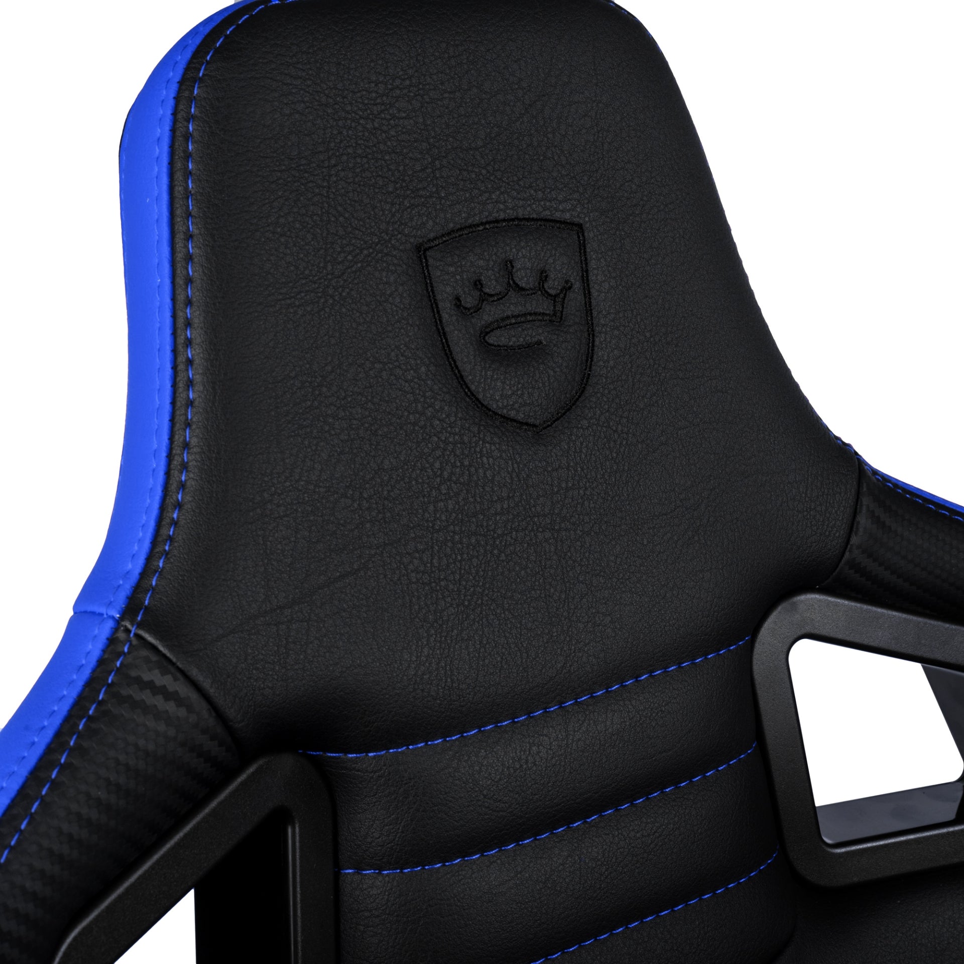 כיסא גיימינג NOBLECHAIRS EPIC COMPACT BLACK/CARBON/BLUE בצבע שחור/קרבון/כחול - Cryptech