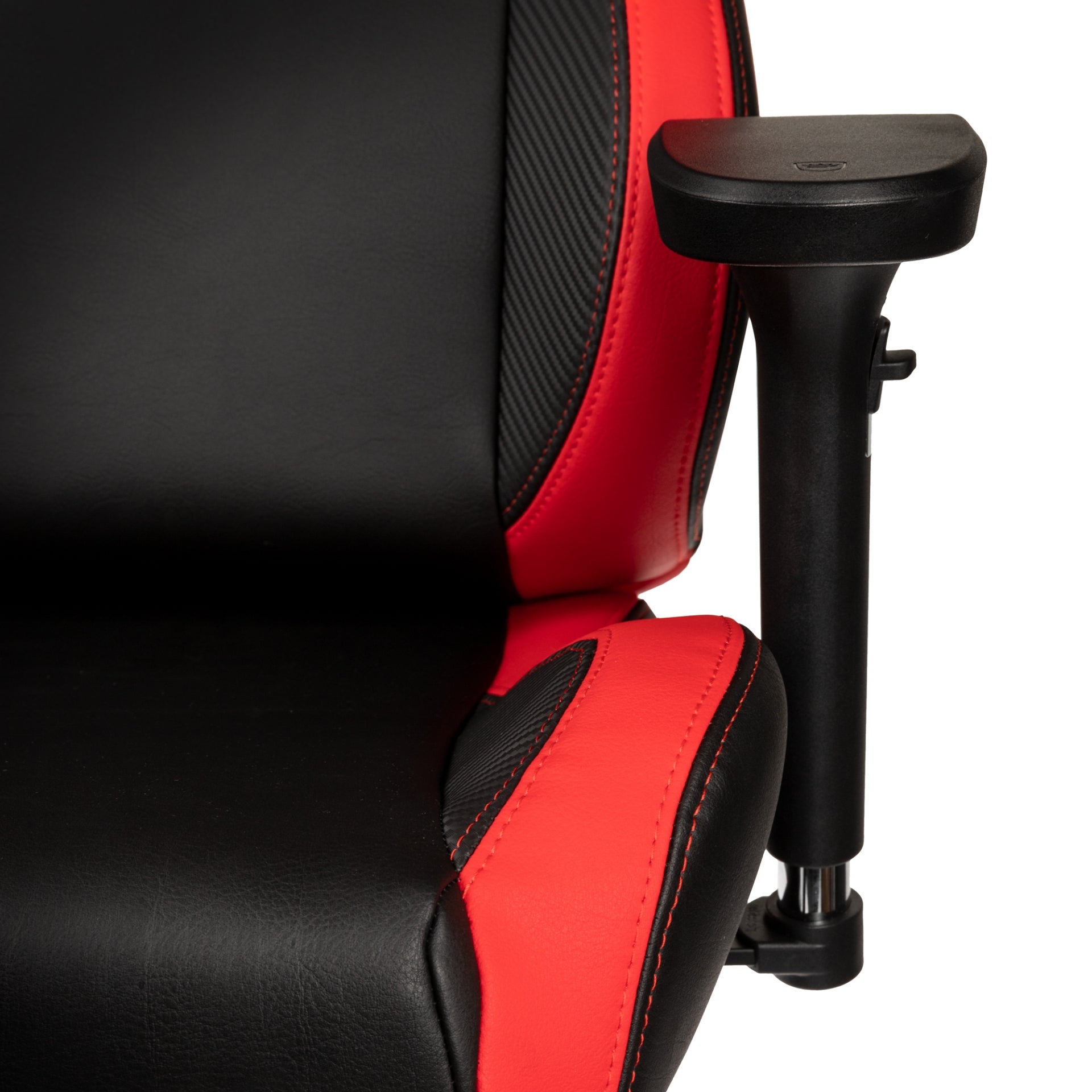 כיסא גיימינג NOBLECHAIRS EPIC COMPACT BLACK/CARBON/RED בצבע שחור/קרבון/אדום - Cryptech