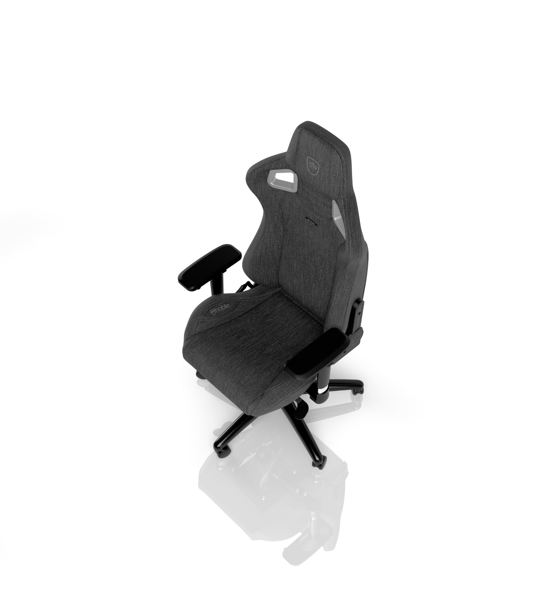 כיסא גיימינג NOBLECHAIRS EPIC TX בצבע אפור פחם - Cryptech