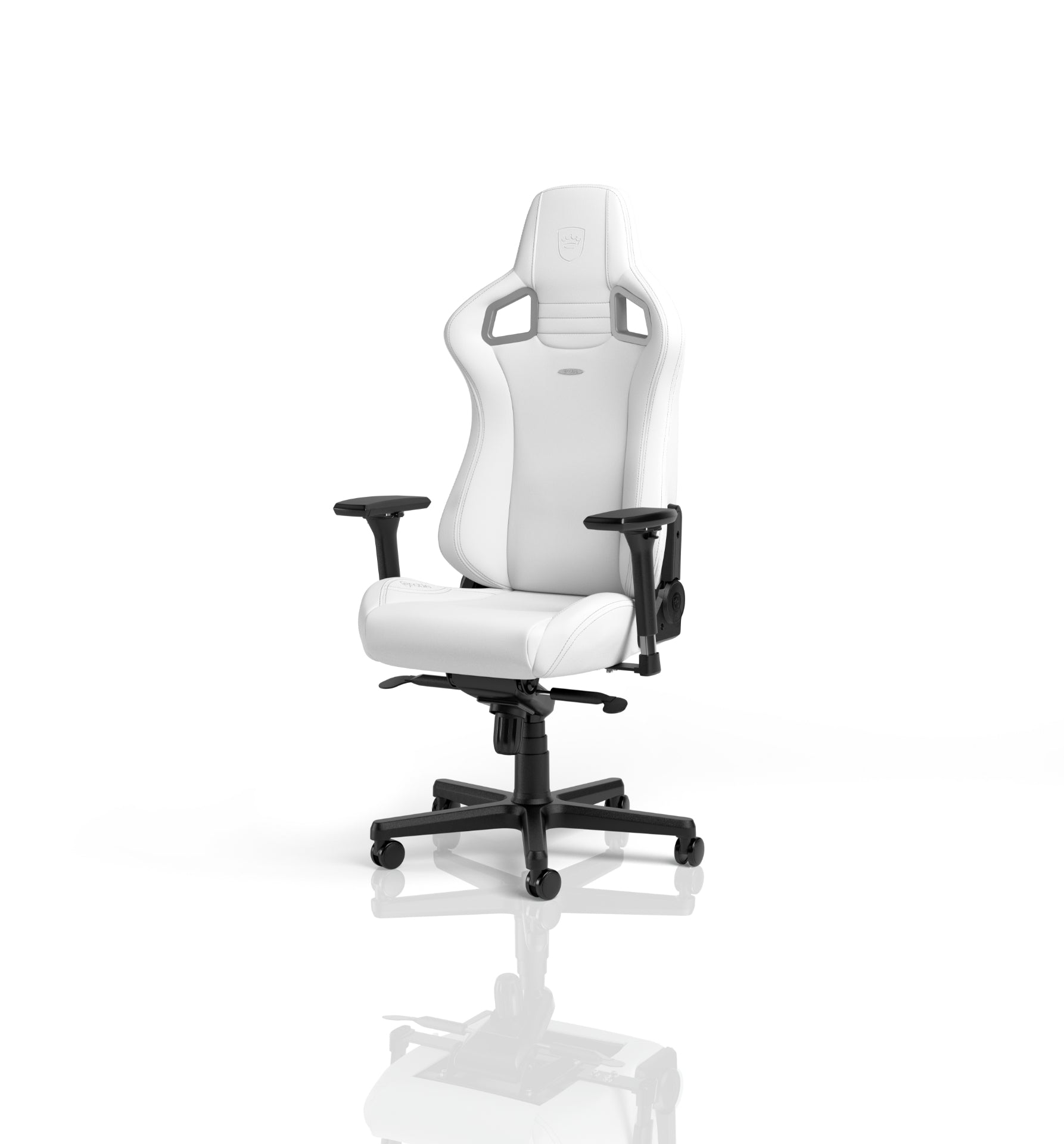 כיסא גיימינג NOBLECHAIRS EPIC WHITE EDITION בצבע לבן - Cryptech