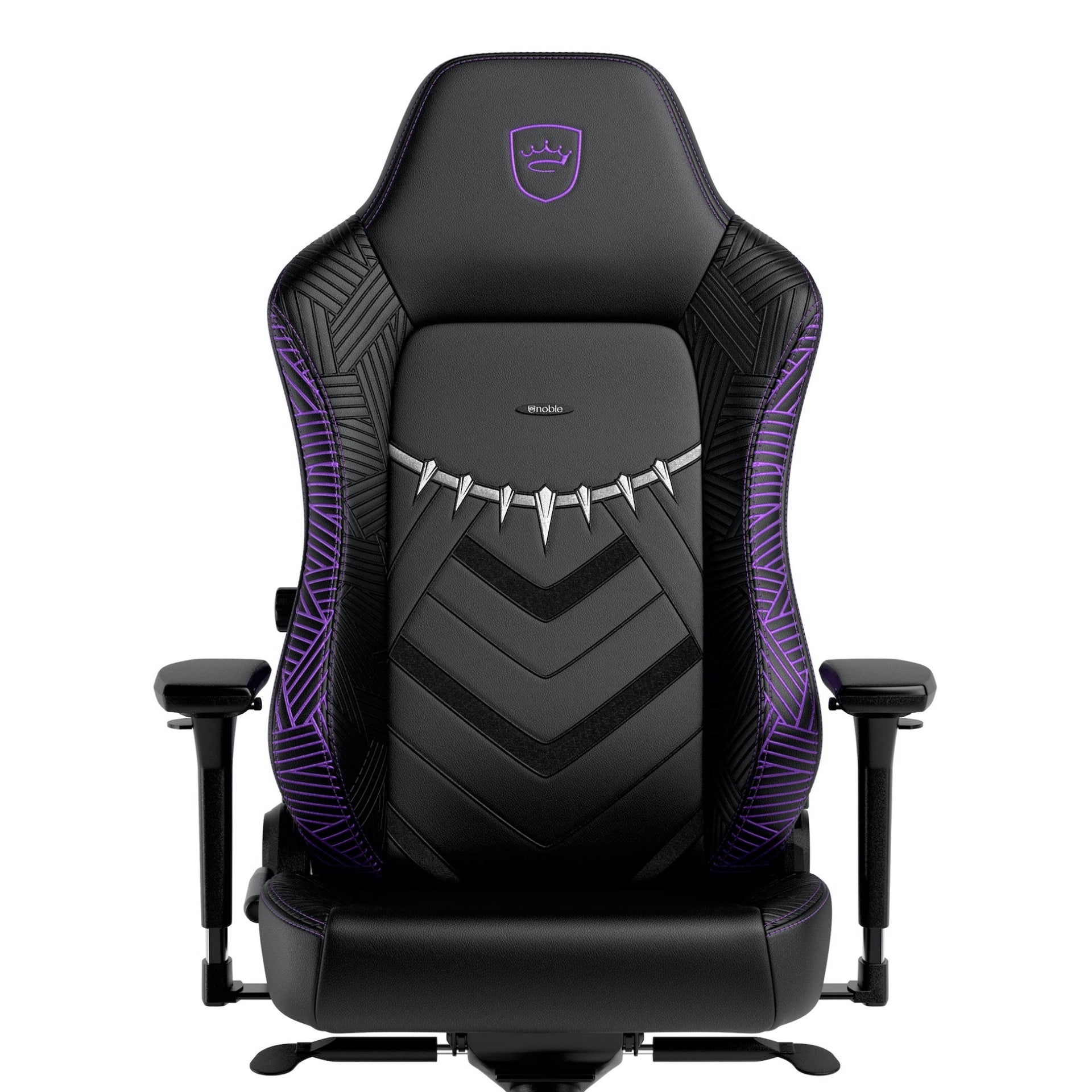 כיסא גיימינג NOBLECHAIRS HERO BLACK PANTHER EDITION - Cryptech