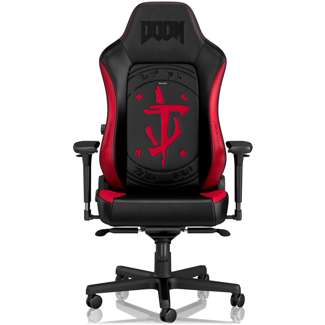 כיסא גיימינג NOBLECHAIRS HERO DOOM EDITION - Cryptech