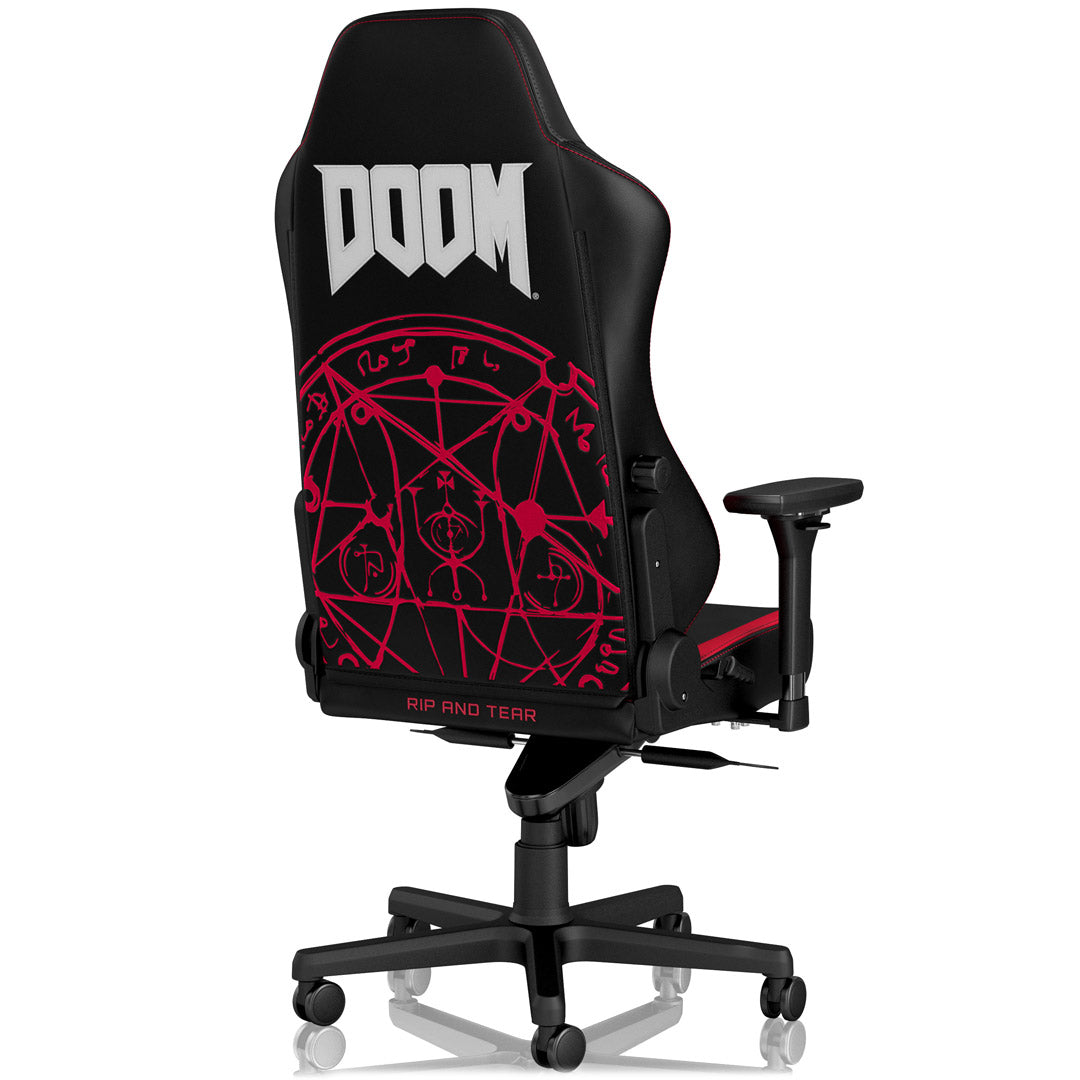 כיסא גיימינג NOBLECHAIRS HERO DOOM EDITION - Cryptech