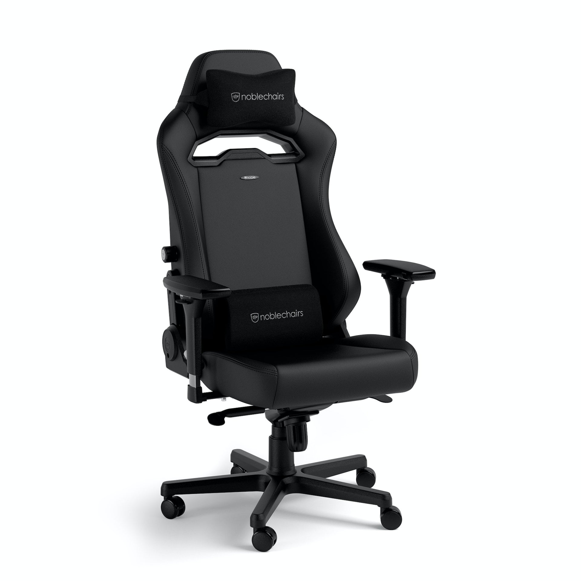 כיסא גיימינג NOBLECHAIRS HERO ST BLACK EDITION בצבע שחור - Cryptech