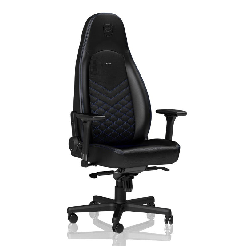 כיסא גיימינג NOBLECHAIRS ICON BLACK/BLUE בצבע שחור/כחול - Cryptech