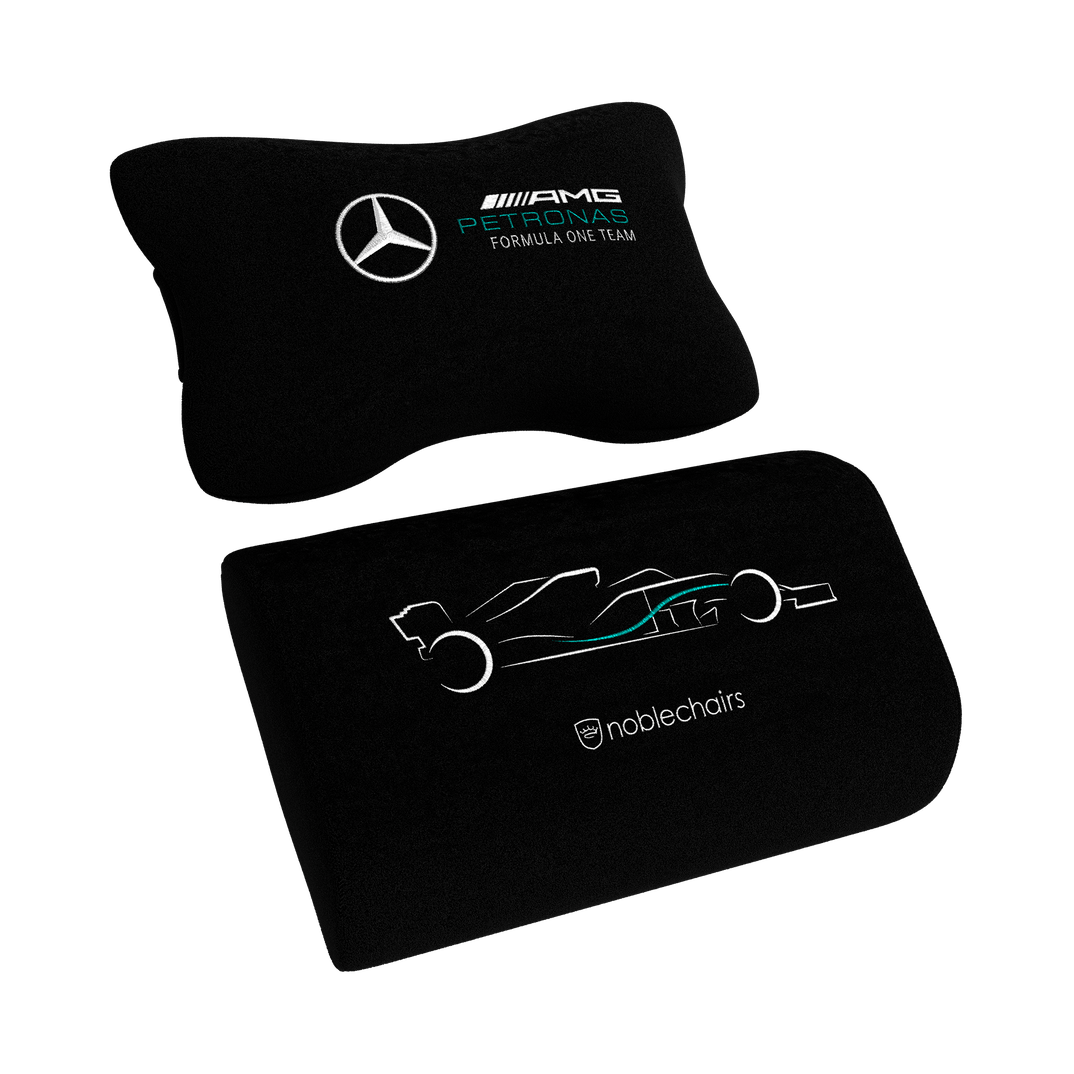 כיסא מנהלים NOBLECHAIRS EPIC MERCEDES AMG PETRONAS F1 TEAM EDITION - Cryptech