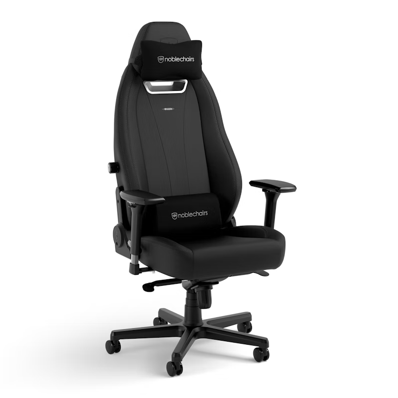 כיסא מנהלים NOBLECHAIRS LEGEND BLACK EDITION בצבע שחור - Cryptech