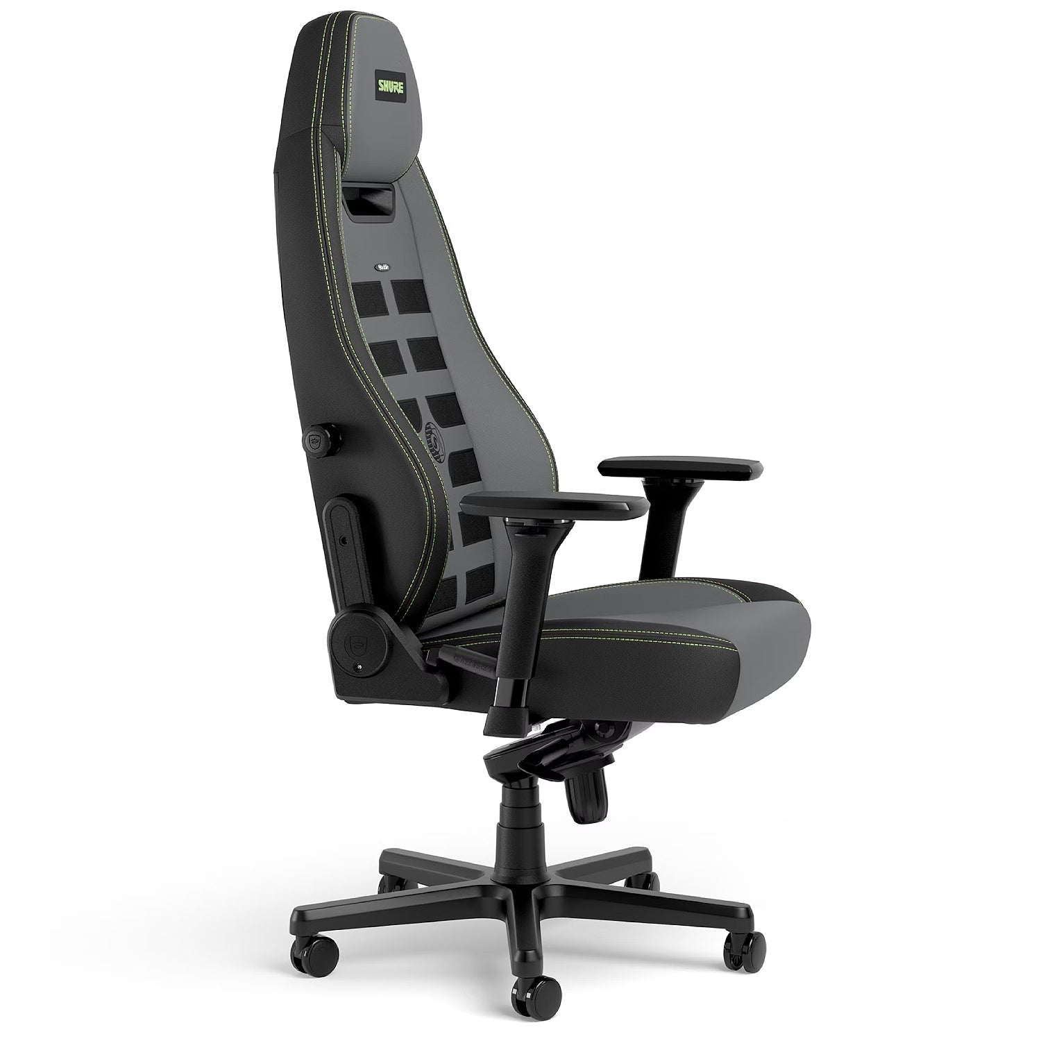 כיסא מנהלים Noblechairs LEGEND Shure Edition בצבע שחור/אפור