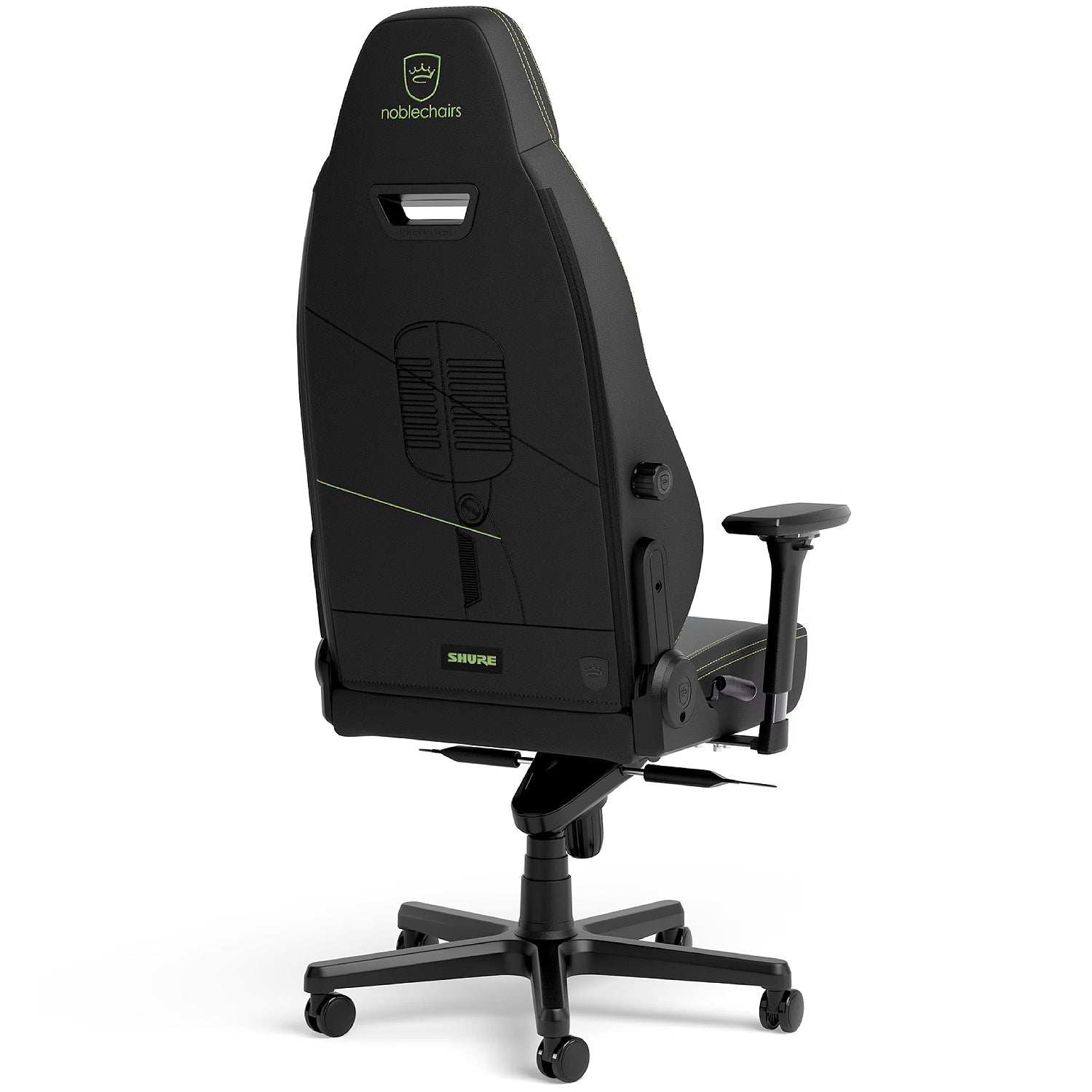 כיסא מנהלים Noblechairs LEGEND Shure Edition בצבע שחור/אפור