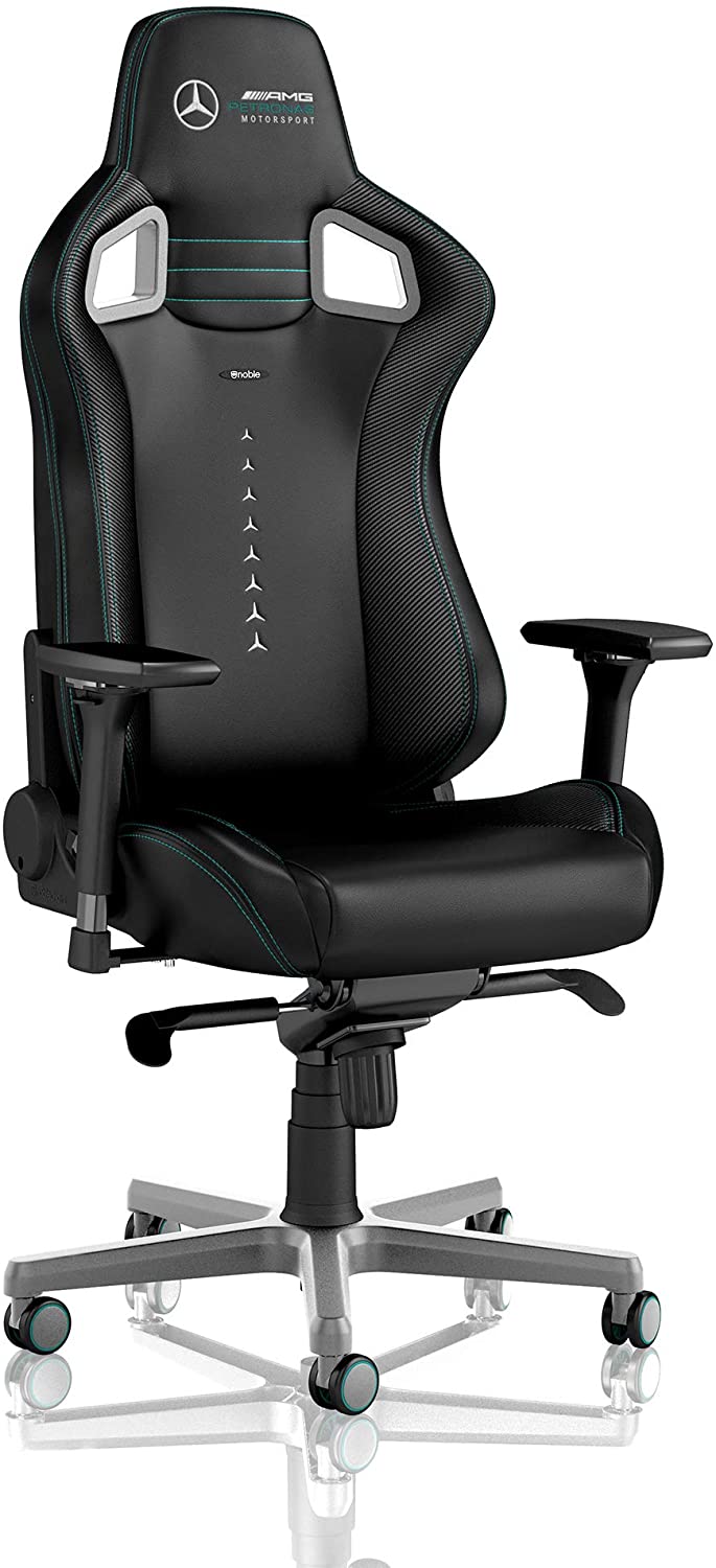 כיסא מנהלים NOBLECHAIRS MERCEDES AMG PETRONAS MOTORSPORT EDITION - Cryptech