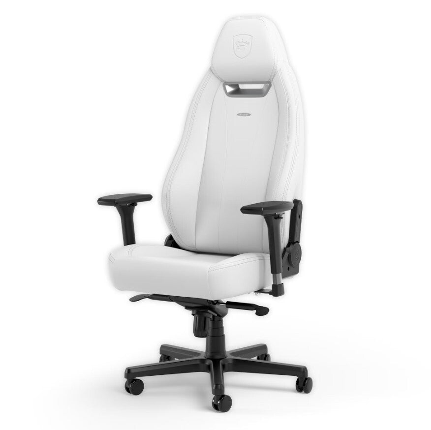 כיסא מנהלים NOBLECHAIRS LEGEND WHITE EDITION בצבע לבן - Cryptech