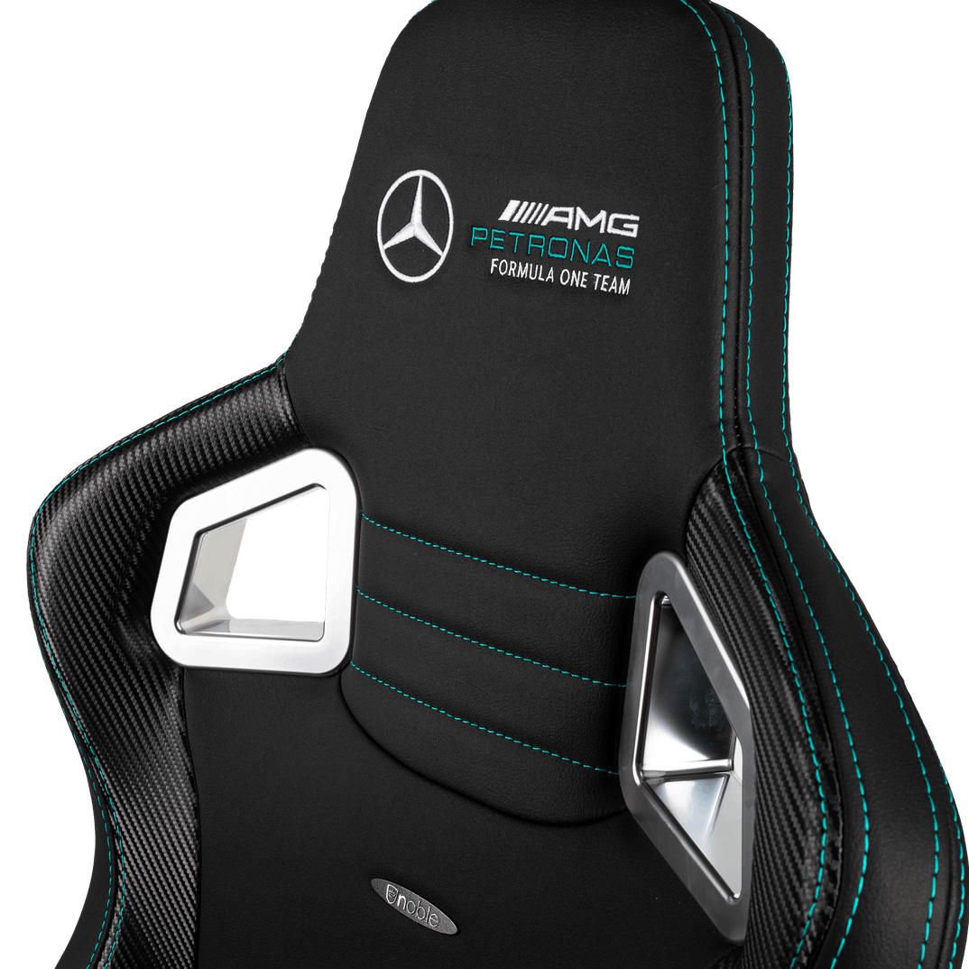 כיסא מנהלים NOBLECHAIRS EPIC MERCEDES AMG PETRONAS F1 TEAM EDITION - Cryptech