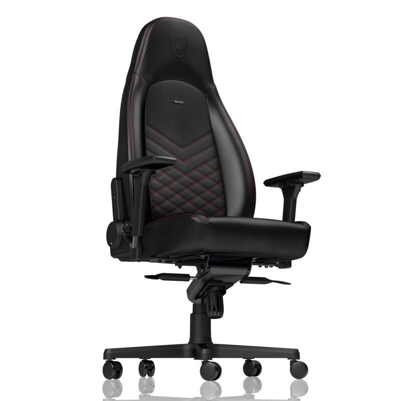 כיסא גיימינג NOBLECHAIRS ICON BLACK/RED בצבע שחור/אדום - Cryptech