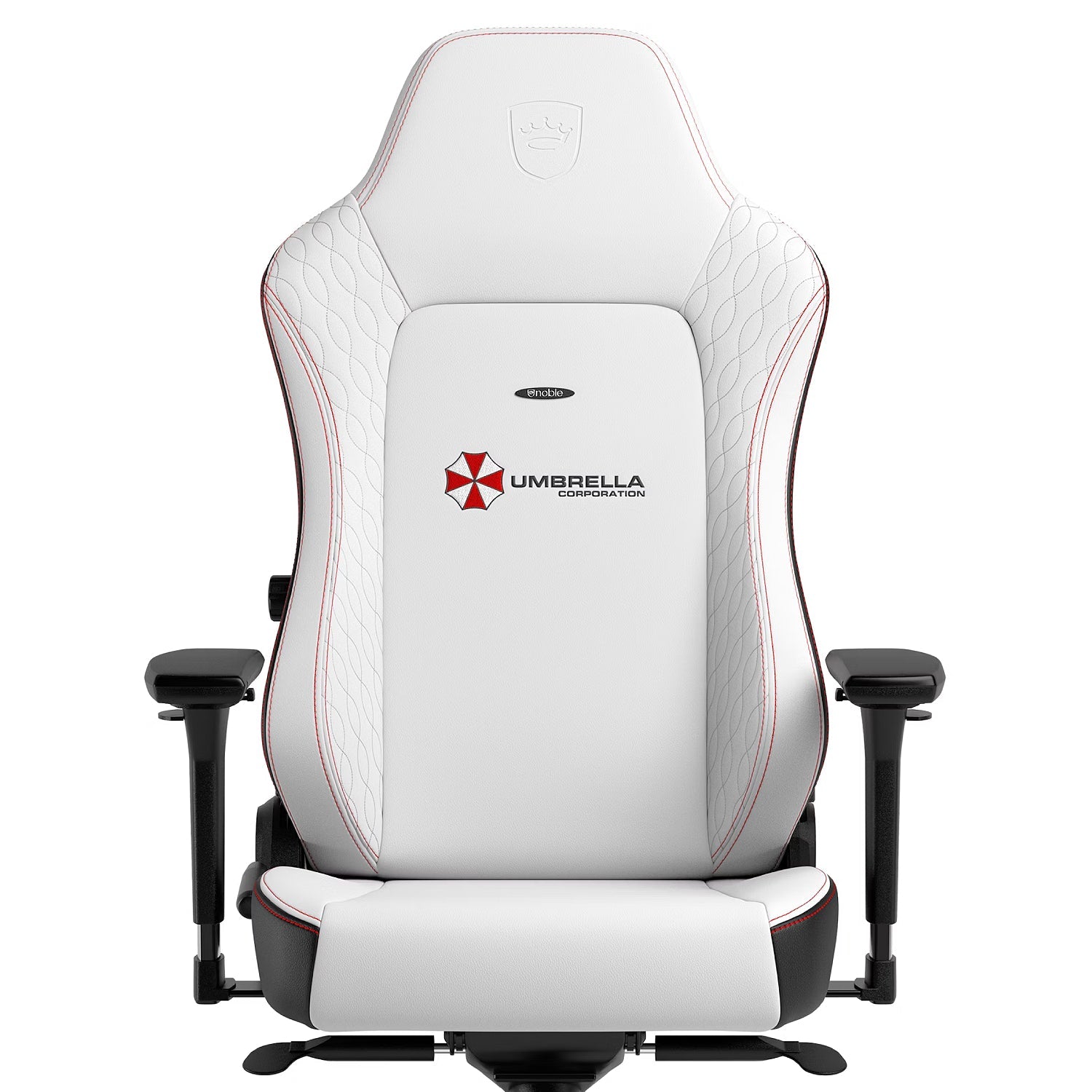 כיסא גיימינג Noblechairs HERO Resident Evil Umbrella Edition בצבע לבן/שחור