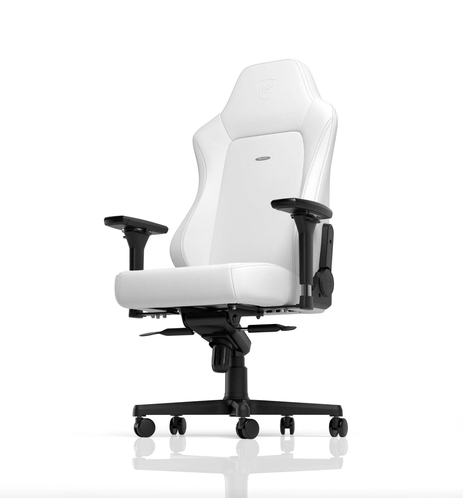 כיסא גיימינג NOBLECHAIRS HERO WHITE EDITION בצבע לבן - Cryptech