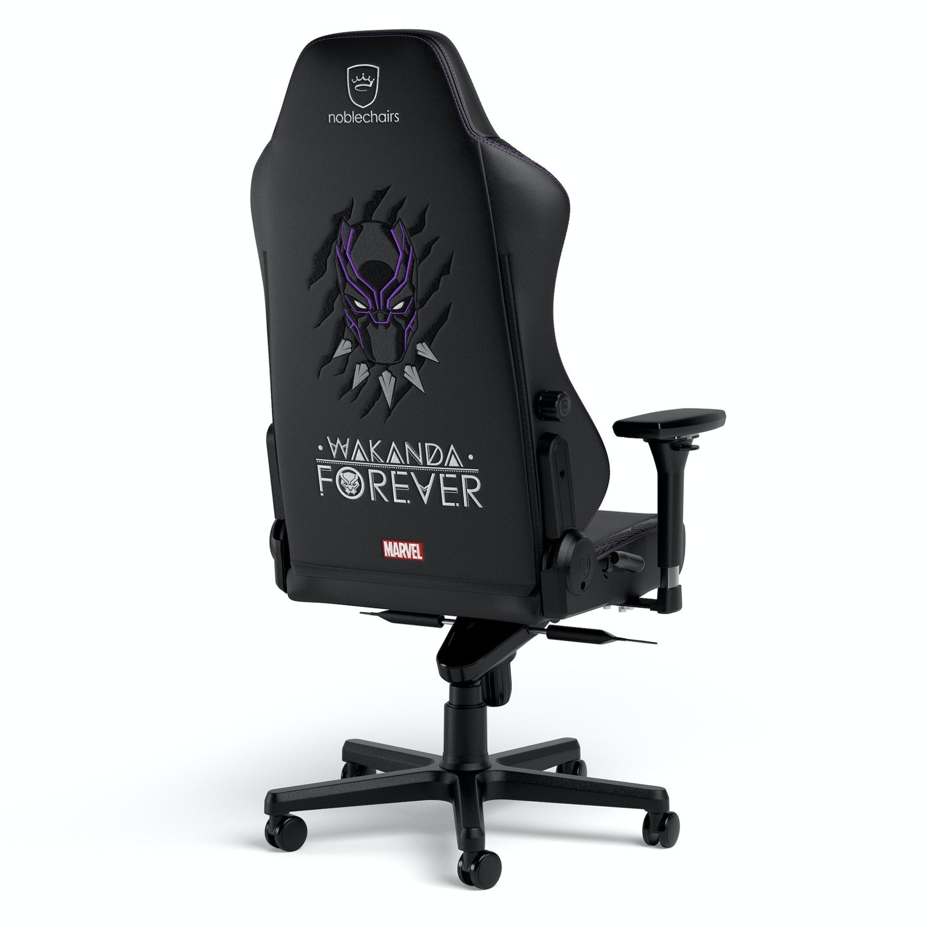 כיסא גיימינג NOBLECHAIRS HERO BLACK PANTHER EDITION - Cryptech