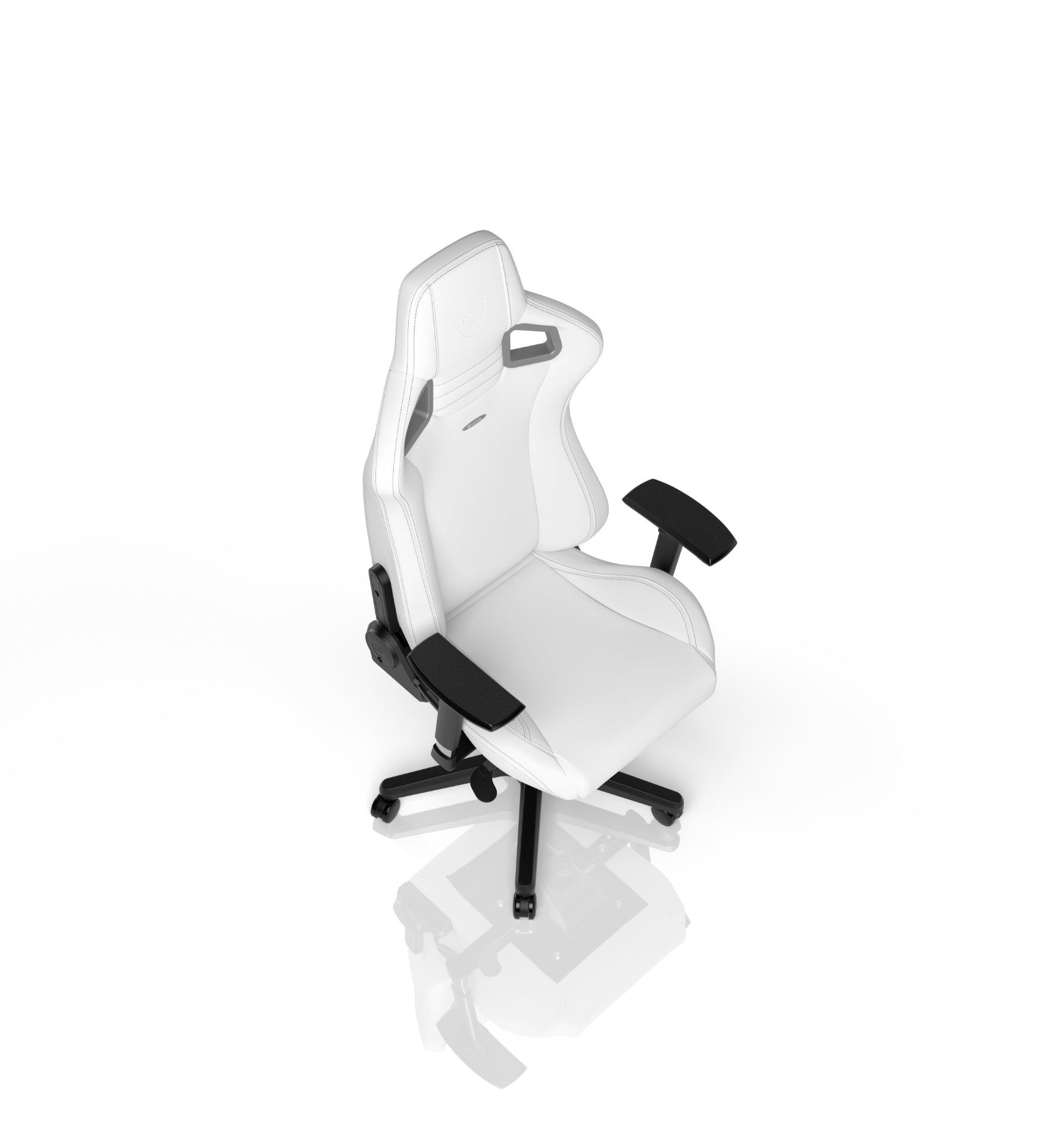 כיסא גיימינג NOBLECHAIRS EPIC WHITE EDITION בצבע לבן - Cryptech