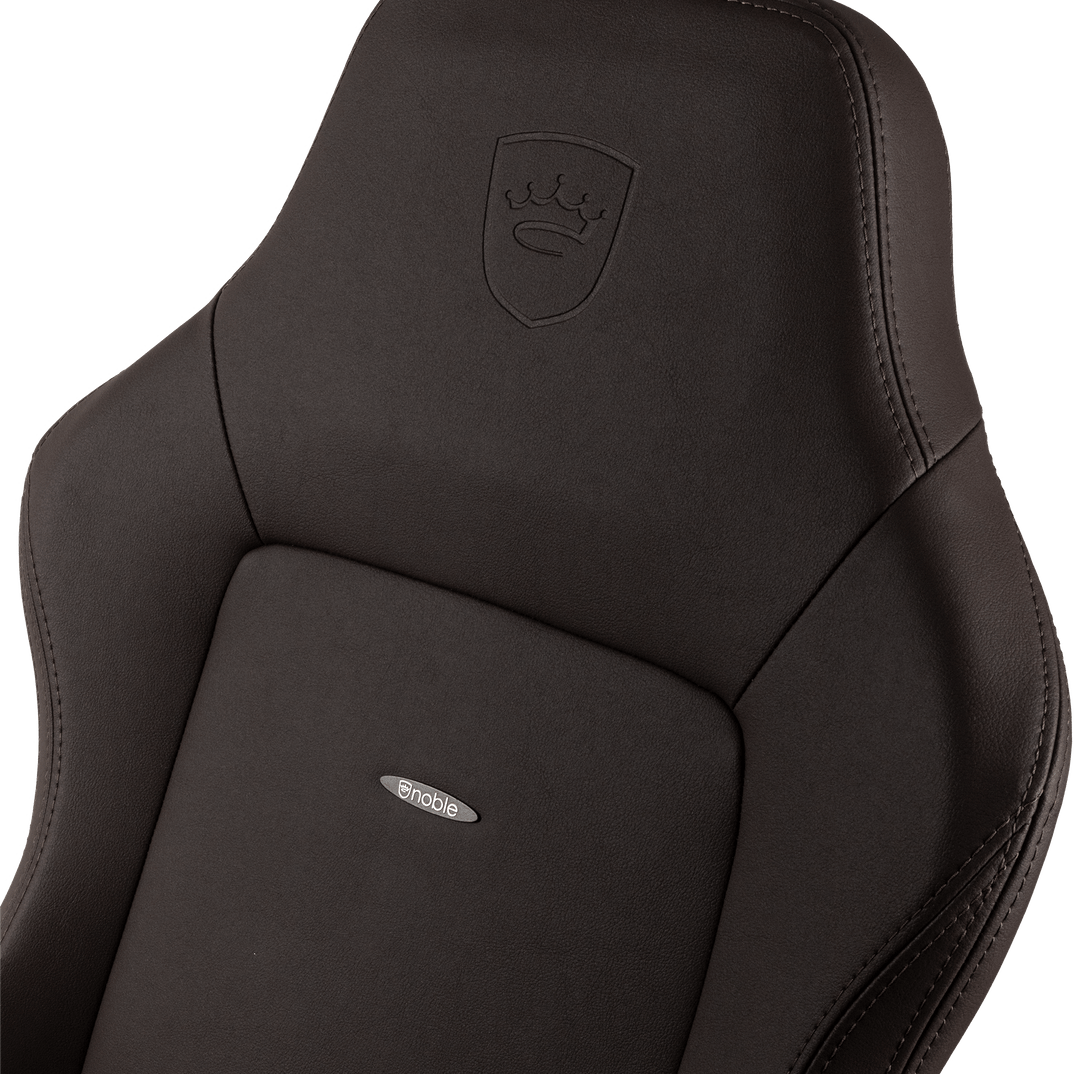 כיסא גיימינג NOBLECHAIRS HERO JAVA EDITION בצבע חום - Cryptech