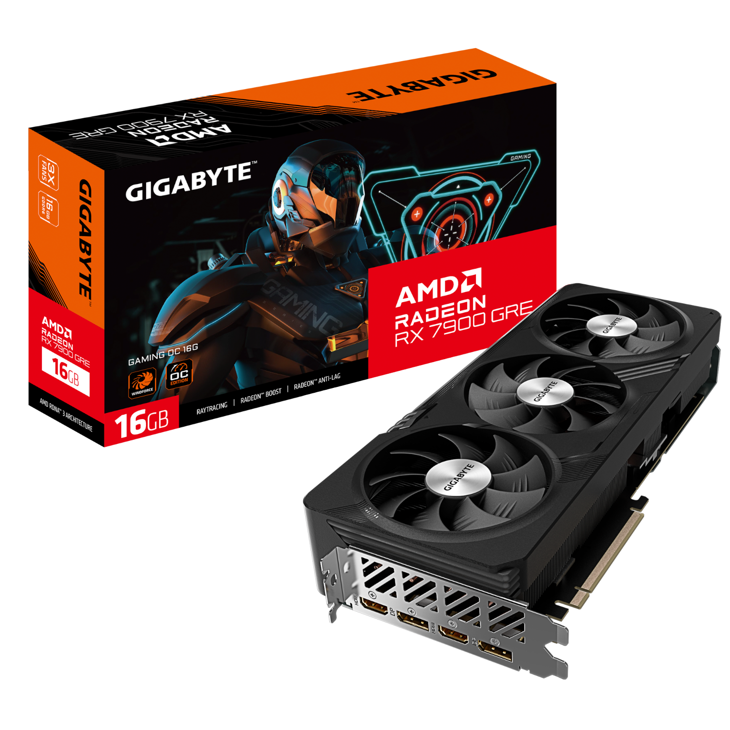 כרטיס מסך Gigabyte Radeon RX 7900 GRE Gaming OC 16G