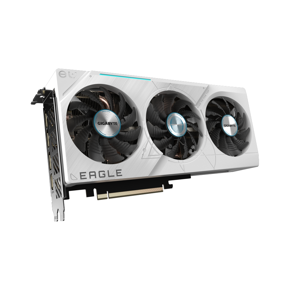 כרטיס מסך Gigabyte GeForce RTX 4070 SUPER EAGLE OC ICE 12GB - Cryptech