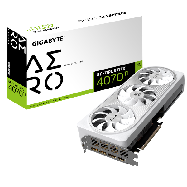 כרטיס מסך Gigabyte RTX 4070 Ti AERO OC V2 12GB - Cryptech