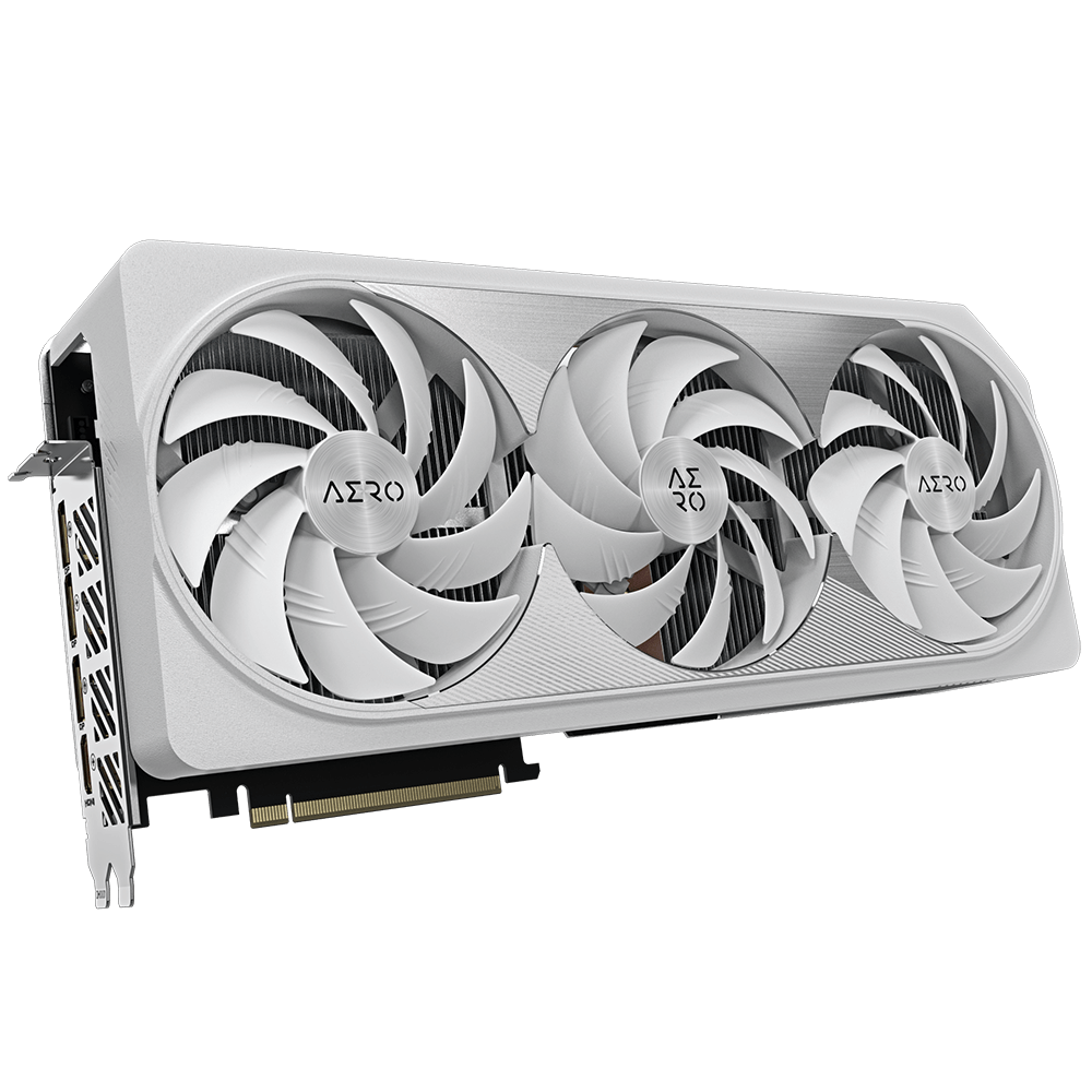 כרטיס מסך Gigabyte GeForce RTX 4090 AERO OC 24GD White - Cryptech