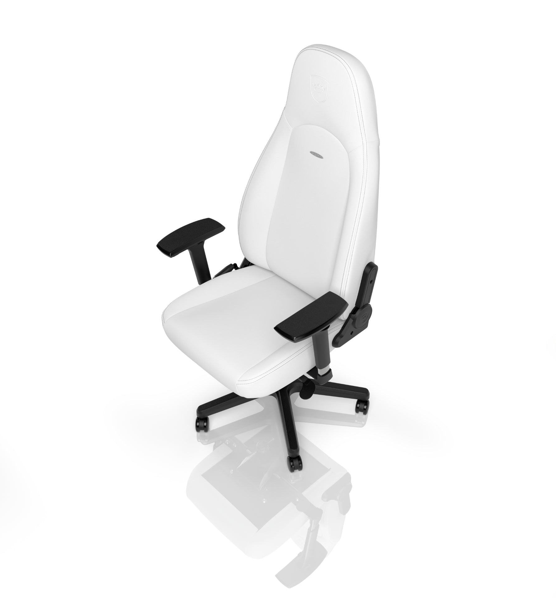 כיסא גיימינג NOBLECHAIRS ICON WHITE EDITION בצבע לבן - Cryptech