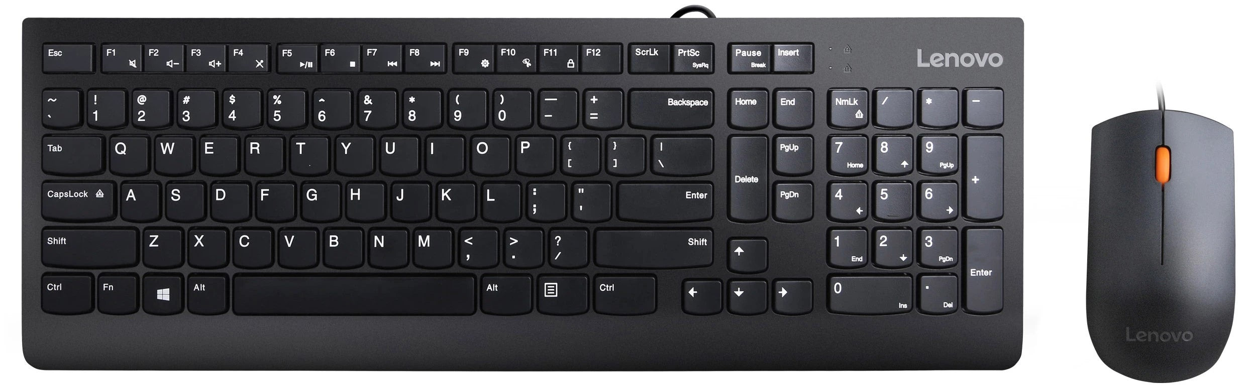 Lenovo 300 USB Combo Keyboard and Mouse Wired