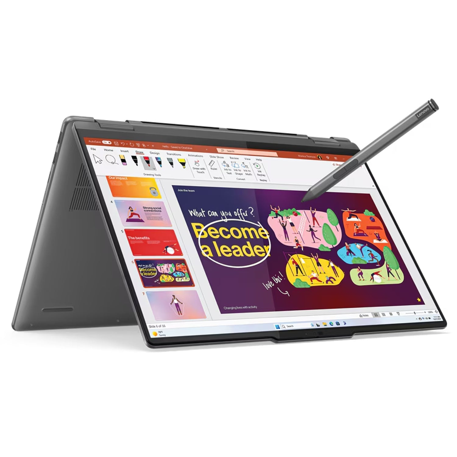 Lenovo Yoga 7 2in1 16’’ Ultra 7-155U | 16GB | 1TB SSD | Win11 - Touch