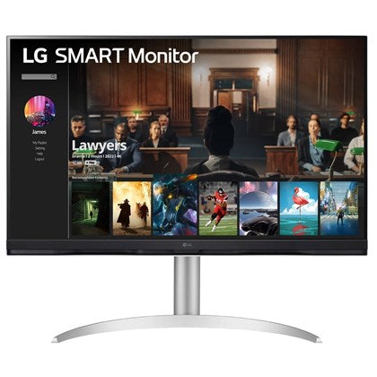 LG 32’’ 32SQ730S-W/USB-C/SMART-TV/AIR PLAY 2/4K/DP/2xHDMI