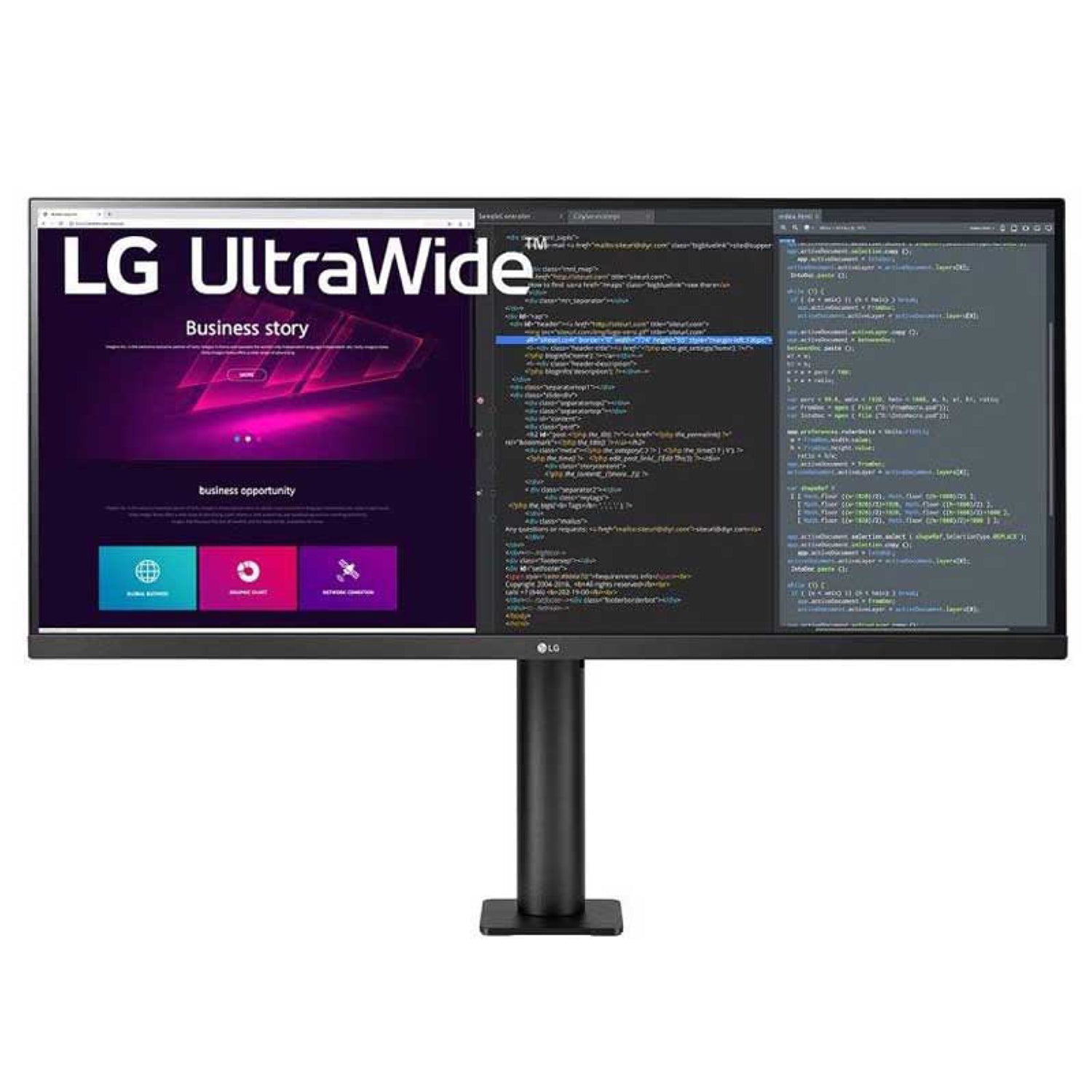 LG 34’’ UltraWide Ergo IPS QHD 75Hz 5ms Monitor