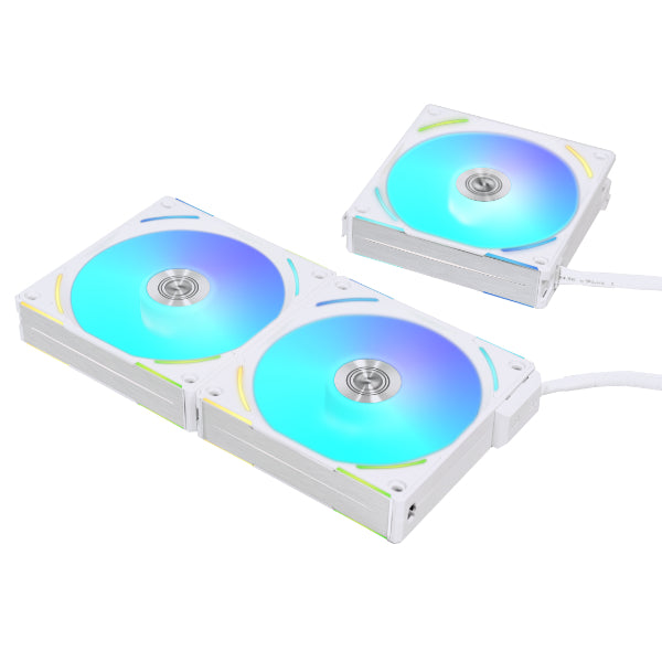 LIAN-LI COOLER 120MM AL120V2-3W UNI WHITE 3-FAN - Cryptech