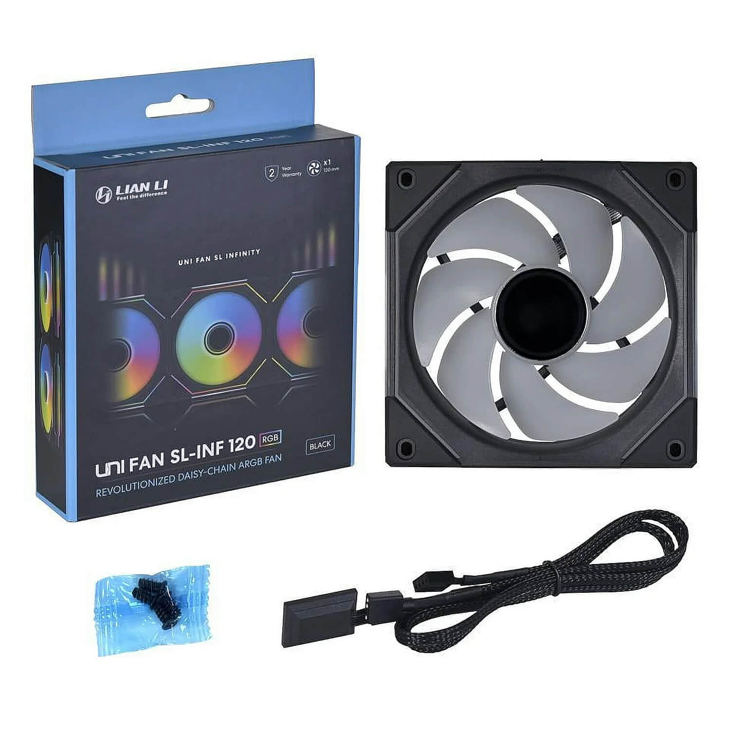 Lian-Li Cooler 120mm SL-INF (UF-SLIN120-1B) UNI Black Fan