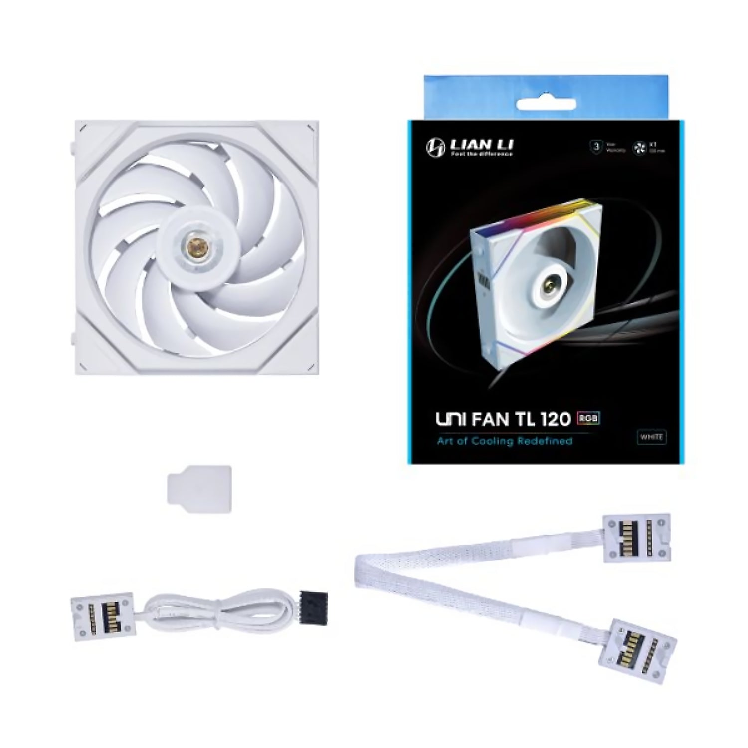 Lian-Li Cooler 120mm TL120 UNI White Fan