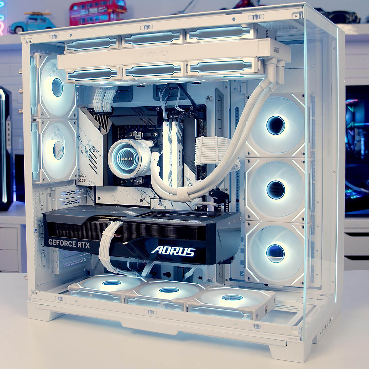 LIAN-LI FULL TOWER CASE O11 DYNAMIC EVO XL WHITE