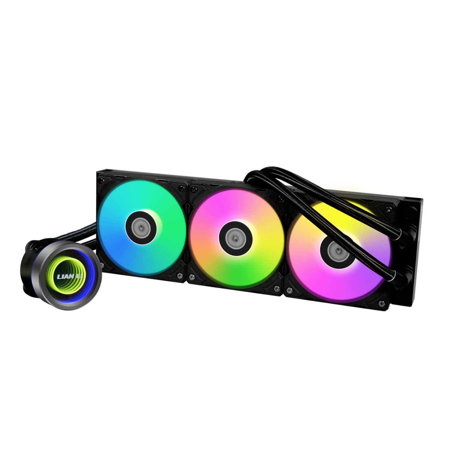 LIAN-LI GALAHAD II TRINITY 360MM LIQUID COOLER BLACK