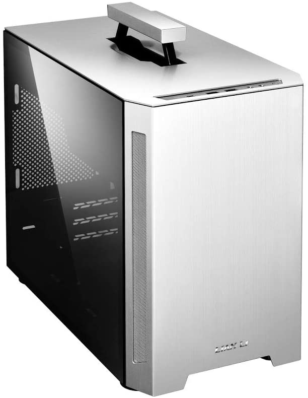 LIAN-LI MINI-ITX CASE PC-TU150 ALUMINUM TG SILVER - Cryptech