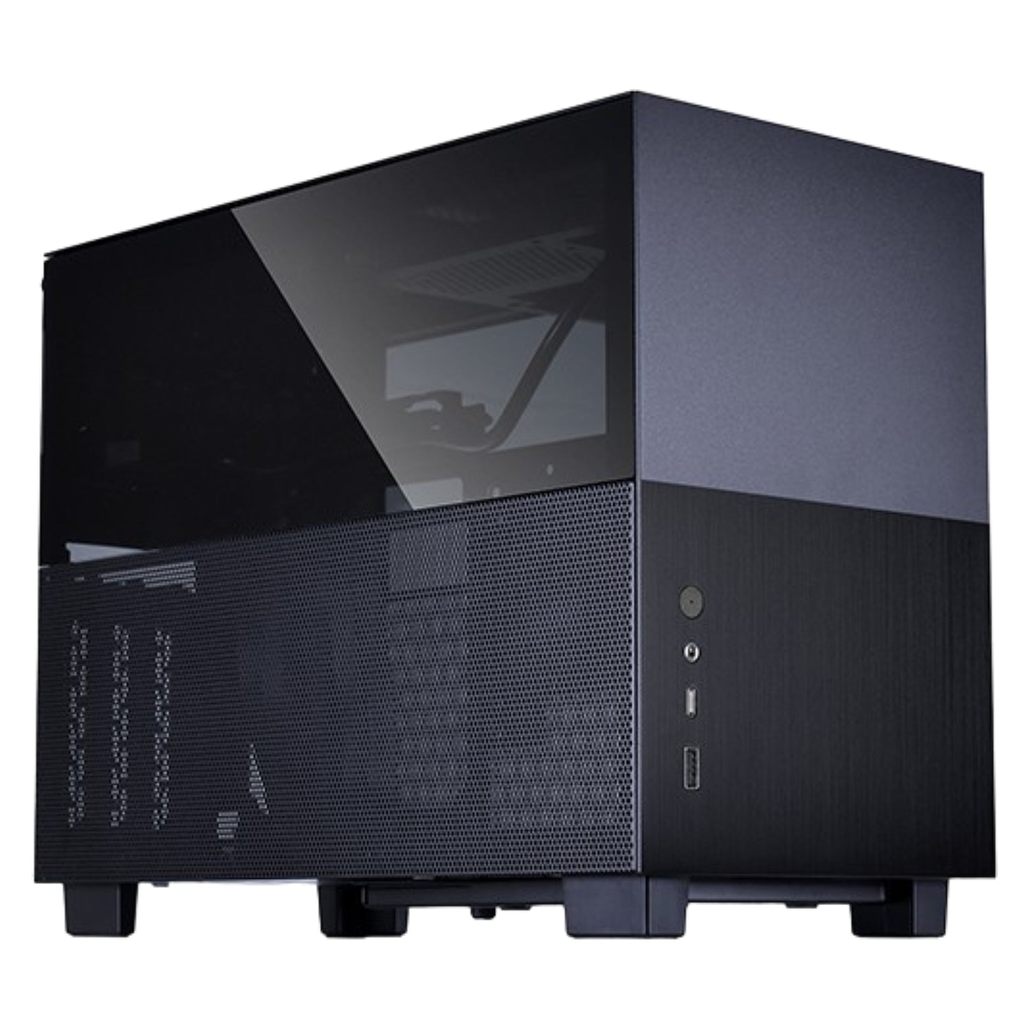 LIAN-LI MINI-ITX CASE Q58 BLACK PCI-E X4