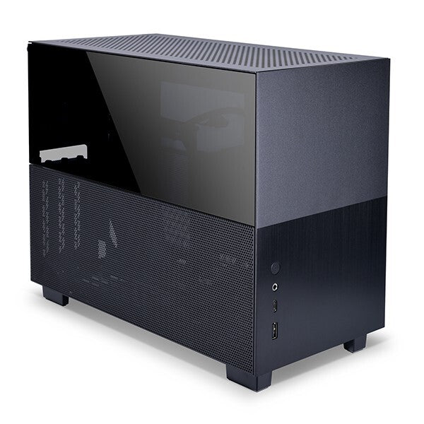 LIAN-LI MINI-ITX CASE Q58 BLACK PCI-E X4 - Cryptech