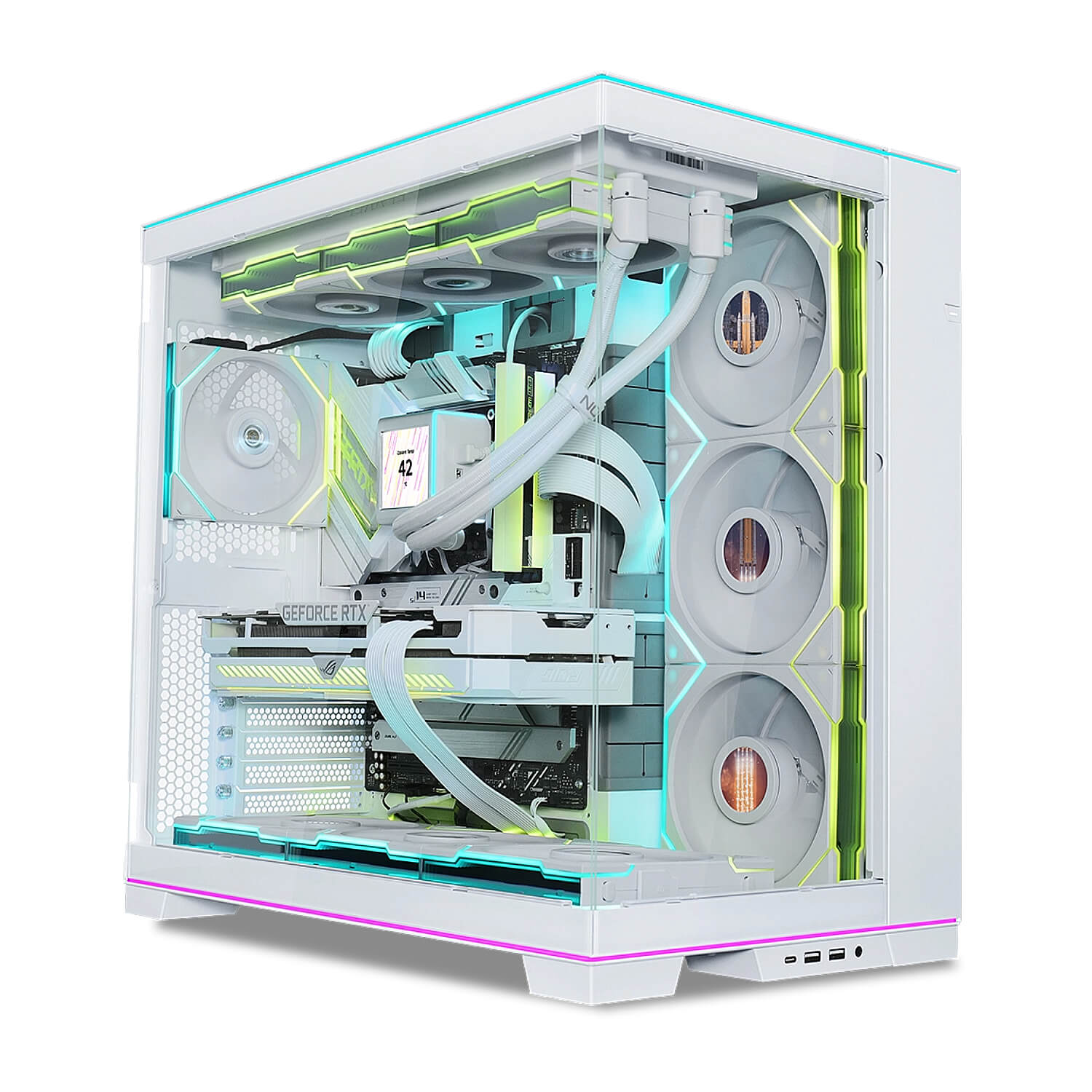 Lian-Li O11 Dynamic EVO RGB White Case