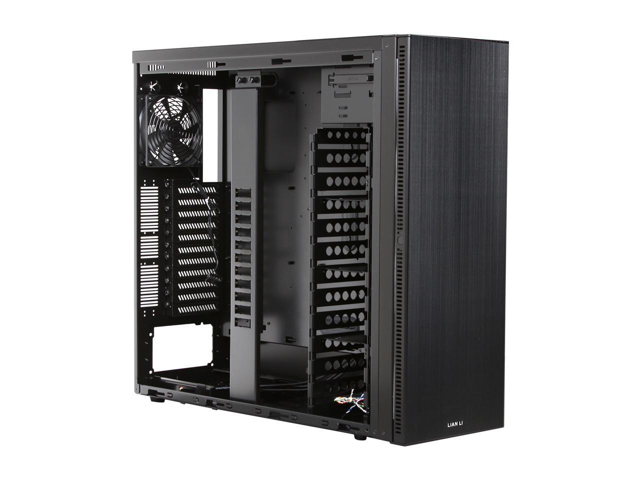 LIAN-LI PC-A76 BLACK ALUMINUM ATX FULL TOWER CASE - Cryptech