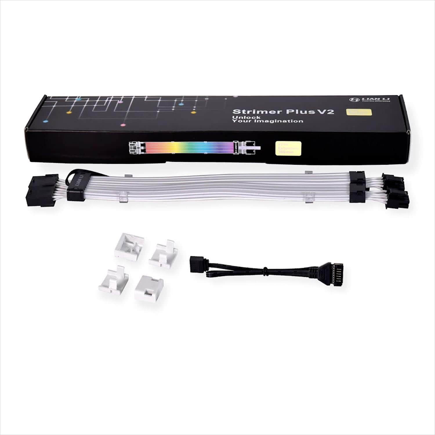 LIAN-LI PW8-P STRIMER PLUS RGB 8-PIN כבל הארכה